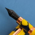 thumbnail image 3 of Conklin Stylograph Mosaic Yellow Blue Fountain Pen, 3 of 8