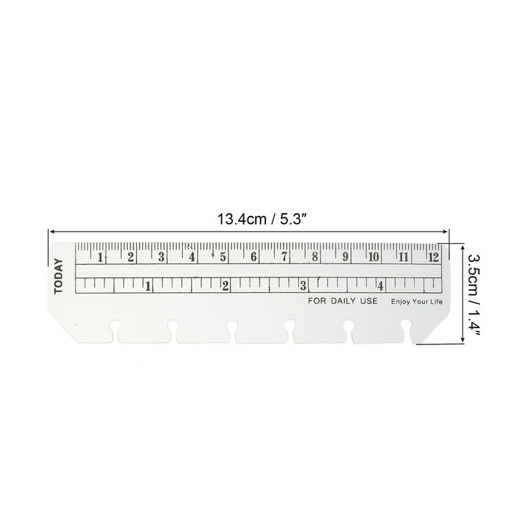 13.4 inches discount on a ruler