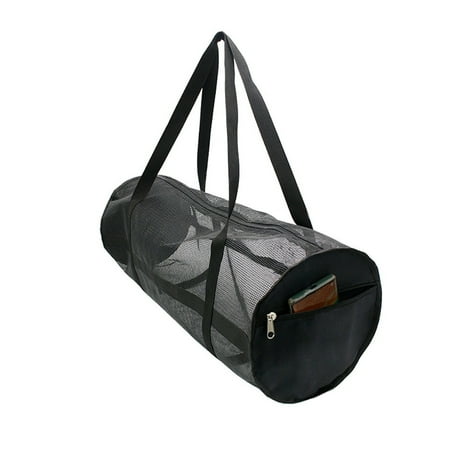 SIEYIO Mesh Dive Bag Scubas or Snorkeling Diving Gear Bag Extra Large Beach Football Bag with Zipper Beach Duffels Dive Net Bag