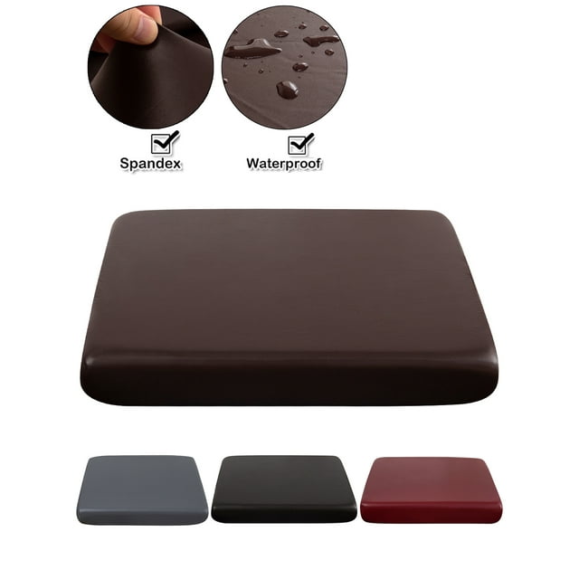 KBOOK Stretch PU Leather Sofa Seat Covers Couch Cushion Cover