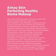 Almay Skin Perfecting Healthy Biome Foundation Makeup, SPF 25, 110 Light, 1 fl oz