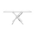thumbnail image 4 of Home Gear Grande table à manger rectangulaire moderne, 4 of 4