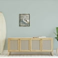 thumbnail image 2 of Stupell Industries Heron Bird Abstract Marshland Coast Painting Luster Gray Floating Framed Canvas Print Wall Art, Design by Paul Brent, 2 of 6