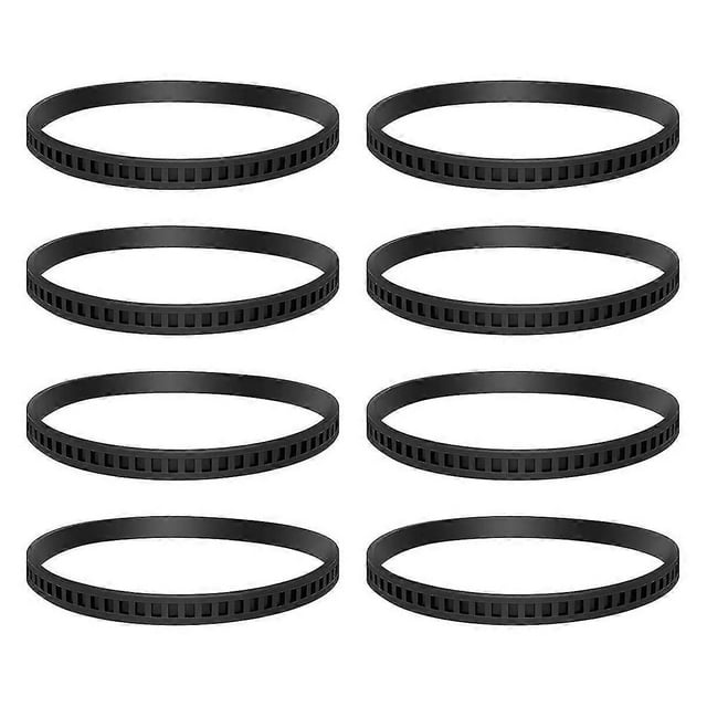 Paquete de 8 neumáticos de goma 650721-00 para sierra de cinta portátil, piezas de hoja DWM120 A02807 DCS374 DW328K D28770