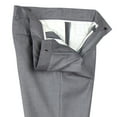 thumbnail image 4 of Spring Notion Boys' Flat Front Dress Pants Grey, 4 of 5