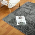 thumbnail image 2 of Shaggy Area Rugs Super Soft Indoor Home Decor Carpets Anti-Skid Durable Rectangular Plush Rugs (63"x47.2"), 2 of 3