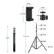 thumbnail image 2 of Adjustable 2.1m Tripod for Mobile Phone and Camera with Carrying Bag - WELLNGS, 2 of 5