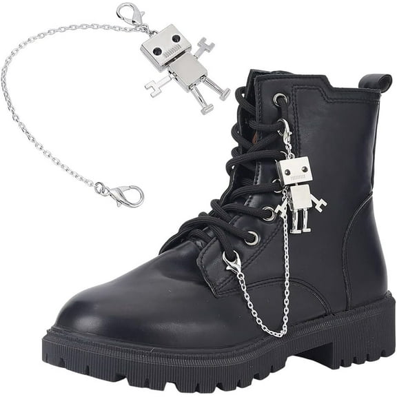1set 4pcs Alloy Robot Boot Strap Chains with Aluminum Chains 238mm