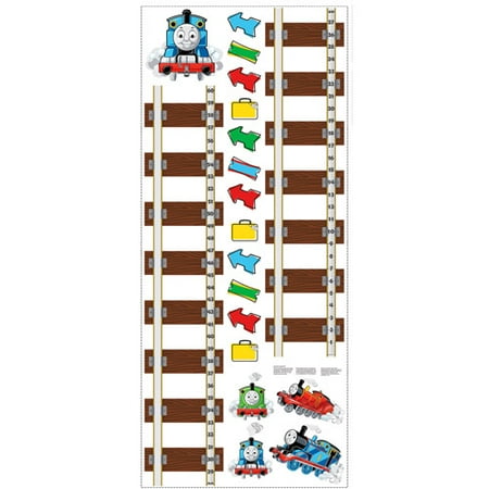 RoomMates - Peel & Stick Growth Chart, Thomas & Friends