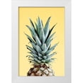 thumbnail image 1 of Artographie Studio 11x14 White Modern Wood Framed Museum Art Print Titled - Pineapple Yellow 03, 1 of 4