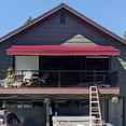 thumbnail image 5 of ALEKO 8' x 6.5' Burgundy Retractable Awning, UV and Mildew Resistant, 5 of 5
