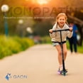 thumbnail image 3 of Scooter Infantil Eléctrico Gaon Monopatín Plegable Recargable Negro, 3 of 8