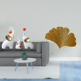 thumbnail image 2 of Esculturas de elefantes, figuras de cerámica, esculturas de pared, estatuas de hojas de ginkgo, decoración colgante de hierro forjado, adecuadas para, 2 of 8