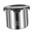 thumbnail image 3 of Recipiente hermético de acero inoxidable, tarro de cocina con tapa hermética, almacenamiento de alimentos 500 ml, 3 of 9