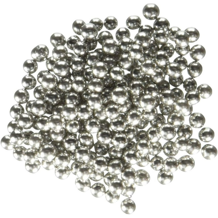4mm Silver Dragees - Confectionery House