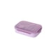 thumbnail image 1 of Fiambrera de paja de trigo, plástico PP, contenedores de almacenamiento para alimentos frescos, cajas de horno microondas Bento para viajes, Organizadores de utensilios de cocina Púrpura con Tenedor Toystoory HA065989-05, 1 of 6