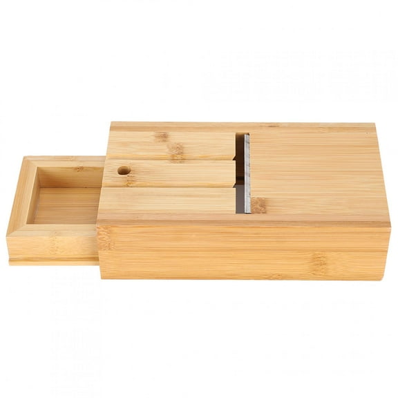 Diy Craft Soap Enthusiast's Dream, Wooden Soap Beveler With Drawer Box For Smooth Finish On Cold Processed Soaps And Easy Cleanup