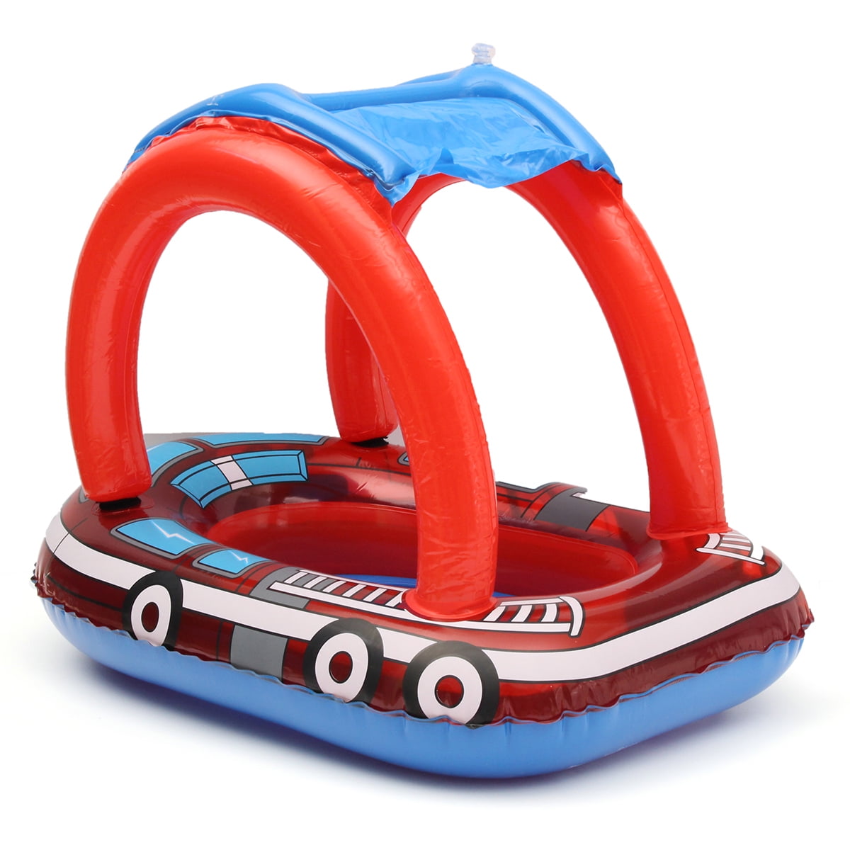 inflatable baby float boat with sunshade