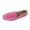 Hot Pink, variant on Wensltd Loafers for Women Square Toe Slip On Comfort Flat Shoes Spring Fall Casual Breathable Driving Shoes