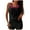 Wine, variant on WIZUTIZ Swim Suits for Women 2025 Tank Tops Fitted Swim Top with High Waist Boy Shorts 2 Piece Pleated T-shirt Color Block Bathing Suit Sleeveless U Neck Swimsuits with Liner Beach Green