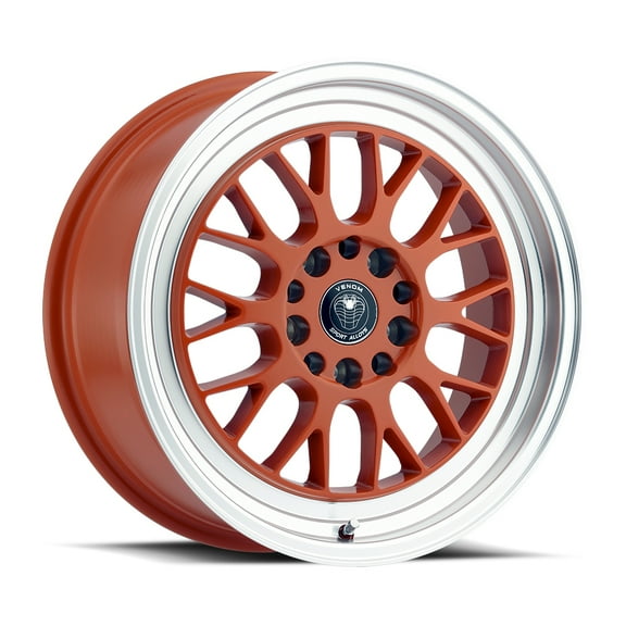 Venom Alloy Rims VENOM19 17X7.5 5112/114.3  30 73.1 Gloss Orange Machined Lip