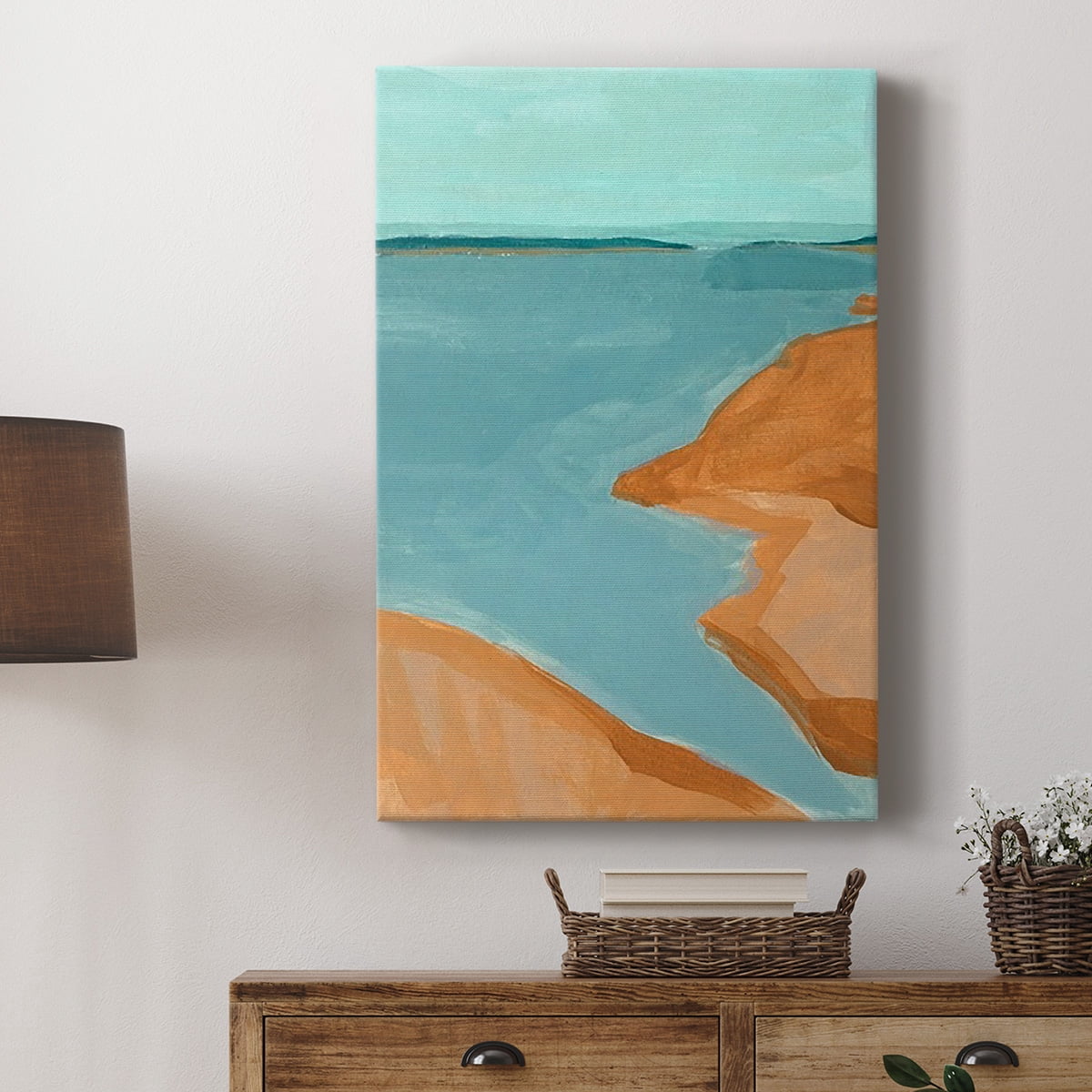 Out on the Sandbar I Premium Gallery Wrapped Canvas - Ready to Hang