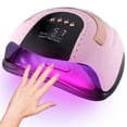 thumbnail image 1 of Lámpara LED UV para secador de uñas Akuirtoi 268 W con 57 perlas y temporizador, 1 of 6