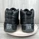 thumbnail image 4 of Ni - ke Ni - ke Air Jordan 12 Retro Utility Grind Crater Black Sz 11.5 DC1062-006 Sneakers, 4 of 5