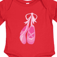 thumbnail image 4 of Inktastic Ballet Shoes, Ballet Slippers, Ballet Dance, Pink Girls Long Sleeve Baby Bodysuit, 4 of 5