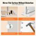 thumbnail image 6 of VEVOR Hollywood Vanity Makeup Mirror with Lights – 5X Magnification, 16.1'' x 11.8'' for Professional Glamour, 6 of 12