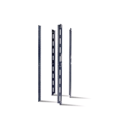 APC AR7510 Rack rail - black - 42U - 23 inch (pack of 4 ) - for NetShelter SX Enclosure with Roof and Sides, Enclosure without rear doors