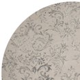 thumbnail image 3 of SAFAVIEH Glamour Blanca Damask Area Rug, Grey, 6' x 6' Round, 3 of 4