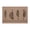 Brown, variant on Linen Bathroom Mat Non Slip Absorbent Floor Mat 23.6x15.7 Inch Brown