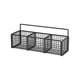 thumbnail image 2 of Estante de almacenamiento de pared para cocina para jengibre, ajo y cebolla | Cesta organizadora adhesiva sin perforaciones | Soporte colgante para especias para armario, encimera o despensa, 2 of 6