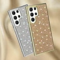 thumbnail image 2 of Compatible with Galaxy S23 Ultra Diamond Case Cute Bling Glitter Rhinestone Crystal Shiny Sparkle Protective Cover with Electroplate Plating Bumper Luxury Fashion Protection Case, 2 of 14