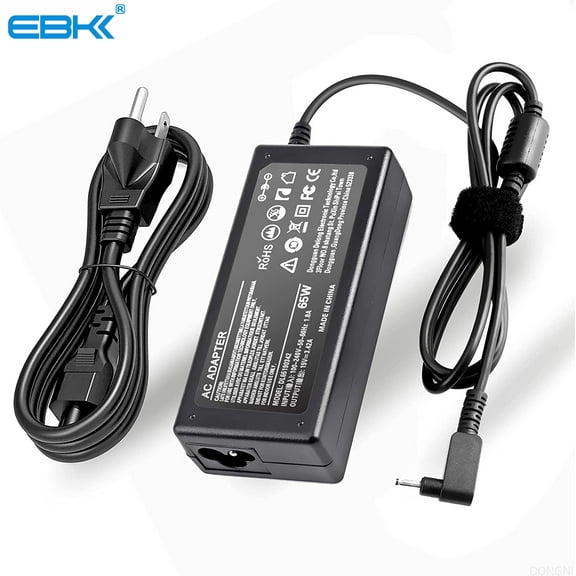 65W 19V 3.42A AC Power Adapter Charger for Acer Chromebook 11 13 14 15 R11 CB3-131-C3SZ C720-2103 CB3-111-C670 Aspire One Cloudbook 11 14,Connector: 3.0mm * 1.1mm