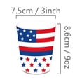 thumbnail image 2 of Inevnen American Flag Patriotic Party Supplies Napkins Paper Plates and Paper Cup 4th of July Decor, 2 of 2