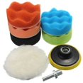 thumbnail image 5 of 3″/5″/6″/7" Polishing Waxing Buffing Pad Sponge Kit Set for Car Polisher, 5 of 7