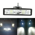 thumbnail image 3 of 6 pulgadas 16 LED barra de luz bombilla de haz lámpara de trabajo auxiliar para coche 12-24 V negro, 3 of 11