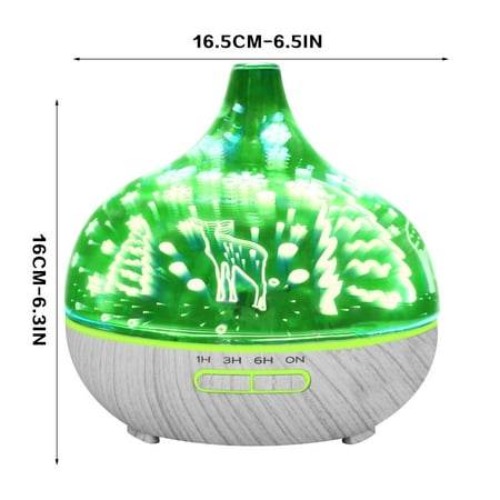 

VerPetridure Clearance 3D Night Light U ltrasonic Aroma Diffuser Essential Oil Humidifier Aromatherapy