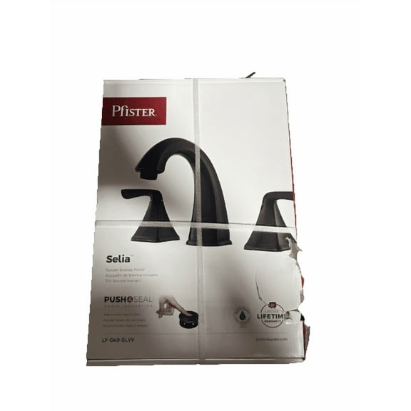 Pfister Selia Tuscan Bronze 2-Handle Widespread WaterSense Bathroom Faucet