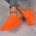 thumbnail image 4 of Mepaouo Chaussures de Marche pour Femmes à Enfiler Plateforme Compensée Style Chaussette Antidérapantes en Maille Tennis Course Espadrilles, 4 of 9