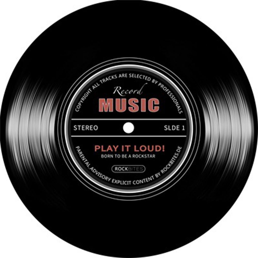 Large Fashion Round Vinyl Record Pattren Household Doormat Sofa