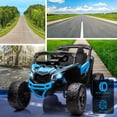 thumbnail image 5 of Yesfashion Kids 12V Ride on UTV Car, Licensed Can-Am Electric Off-Road Car,2x35W Motors Electric Ride on Truck Car w/Remote Control,Large Seat,EVA Tires, Spring Suspension, Ride on Toys, 5 of 7