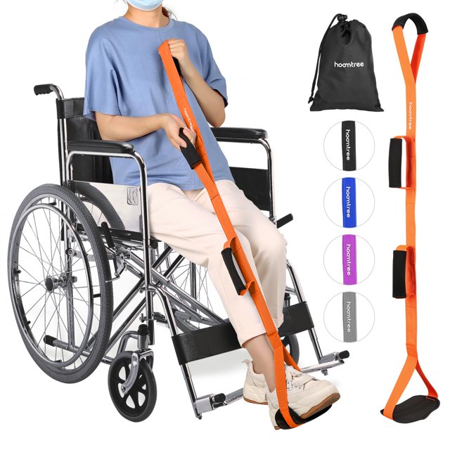 Correa elevadora de piernas HOOMTREE de 39 pulgadas de largo para recuperación de cadera y rodilla