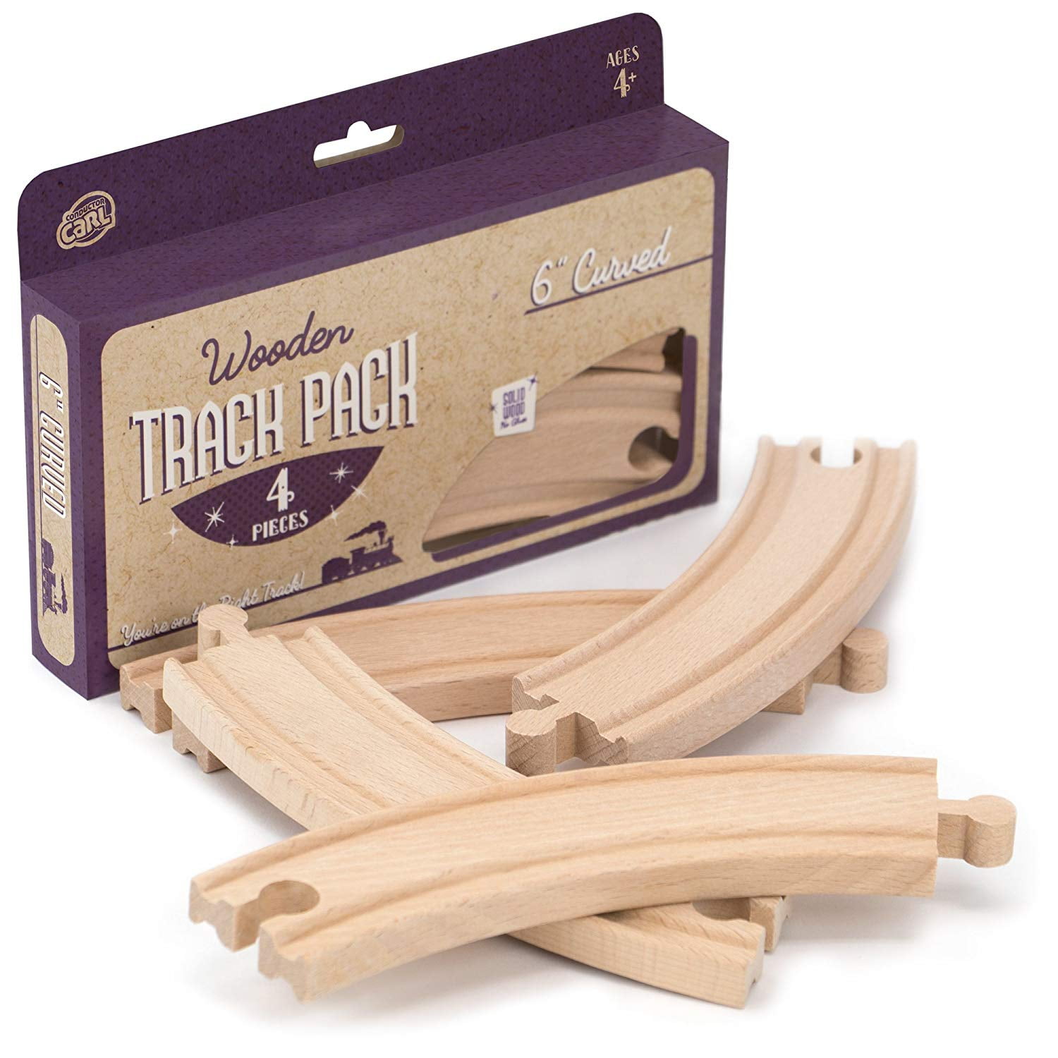 wooden toy train tracks