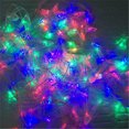 thumbnail image 4 of Guirnalda de luces LED de 220 V con enchufe europeo, con control remoto, para exteriores, Navidad, decoración de bodas y fiestas, luces tipo cortina, 4 of 4