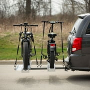 Black Widow Aluminum Double Sport Bike Carrier for eBikes or Fat Tire Bikes – 600 lb. Capacity