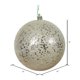 thumbnail image 2 of Adorno Navideño Vickerman Bola de Lentejuelas Champán de 6 Pulgadas x4, 2 of 2
