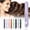 B, variant on 2-in-1 Mini Curling Wand and Flat Hair Straightener - Portable Travel Hair Styler, Mini Curling Flat Iron for Short Hair, All Hair Types, Fast Heating, Ceramic Technology, Salon-St Makeup Organizers